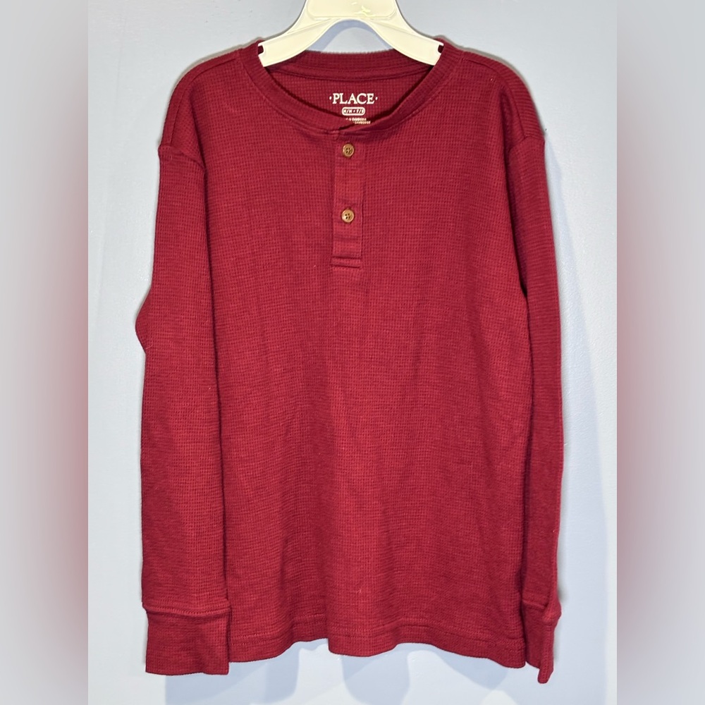 Set Of 2 Place Tops Long Sleeve For Boys Size Medium / 8 Warmer